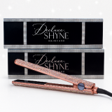 Crystal styling hair straightener (pink)