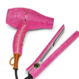 Pink Crystal Hair Tool Duo – Luxury Glam Edition